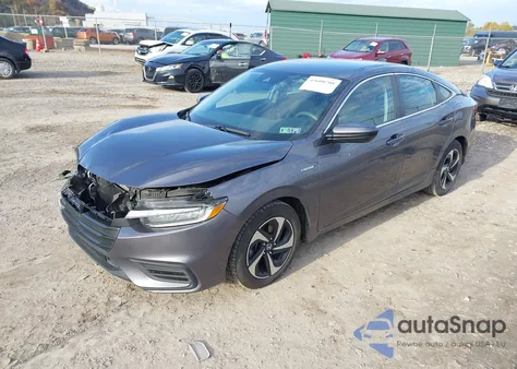 2022 Honda Insight Ex from USA, damaged, VIN 19XZE4F56NE012929